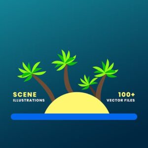 100+ Natural Scene Illustrations