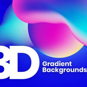 3D Gradient Backgrounds