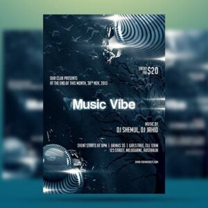 Flyer of Music Vibe