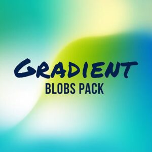 Gradient Blobs Vector Elements
